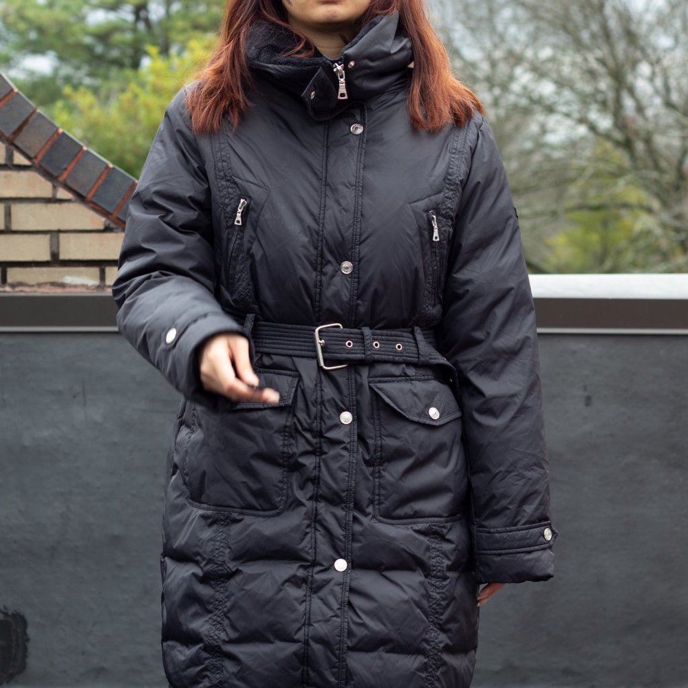 Tommy Hilfiger Long Down Winter Jacket Size L